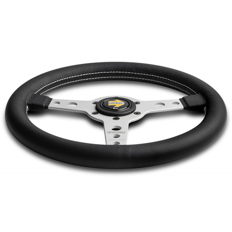 momoページ MOMO Prototipo 320mm Silver Steering Wheel